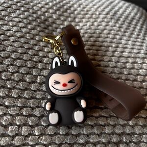 Labubu Cute Brown Bunny Keychain